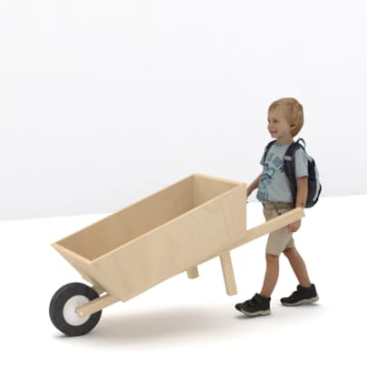 Wheelbarrow for my nephew Sully